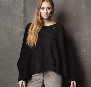 Poncho-Pullover Styles, Cape Styles aus Wolle von Meinfrollein