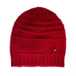 Damen Mütze aus Biowolle, Rot von Meinfrollein