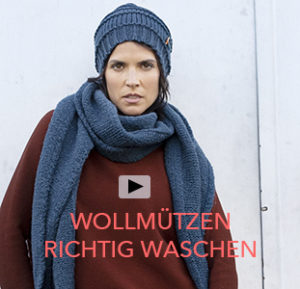Wollmütze richtig waschen-Video